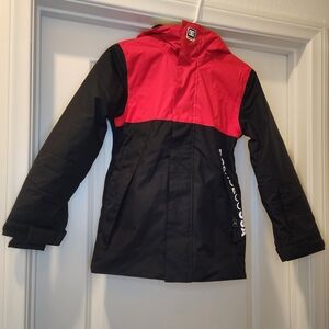 DC Shoes Defy Boys' Snowboard Jacket, 10 Medium